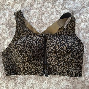 LuluLemon Elite Bra Zip Front